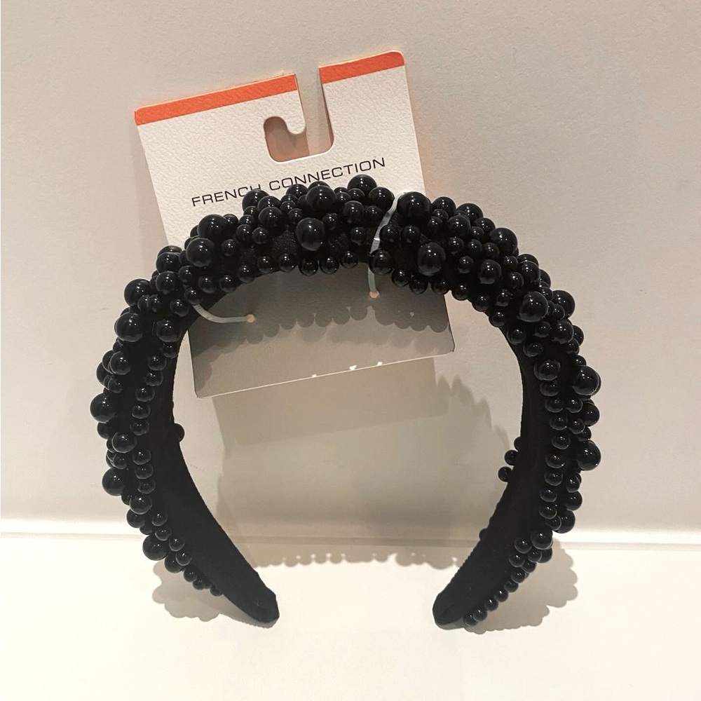 Brand new FRENCH CONNECTION Beaded Padded Headband
